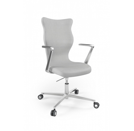 Kancelárska otočná stolička KYLIE PLUS , leštená Vega 03 veľkosť 7