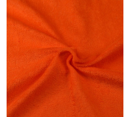 Froté prestieradlo oranžové 120x200