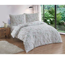 Obliečky francúzska bavlna 200x200,70x90 Verona natur