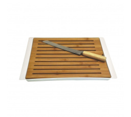 Sada doska na krájanie + nôž 38x27 cm
