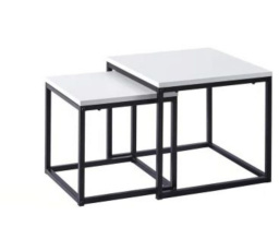 Lavica biela 50x50 + 40x40 ZY-07