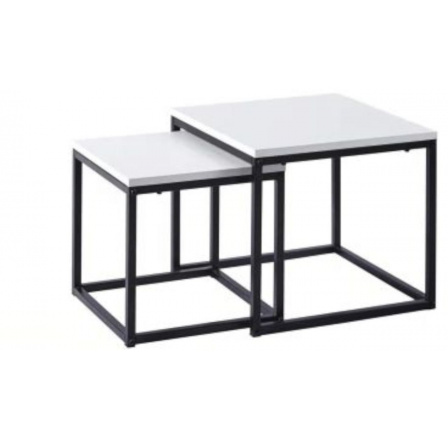 Lavica biela 50x50 + 40x40 ZY-07