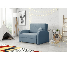 Kreslo Vivian Soft I - modré