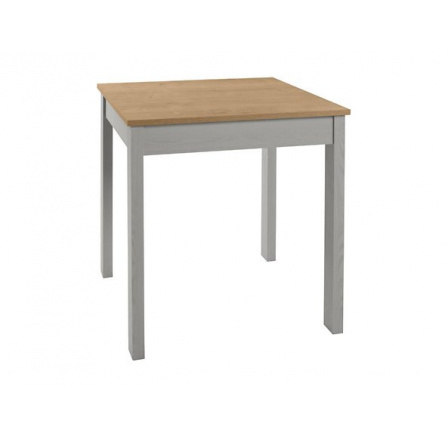 stôl BRYK MINI dub burlington allover/moderná sibiu sivá