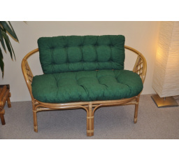 Polster na lavicu Bahama tmavozelený melír typ PL