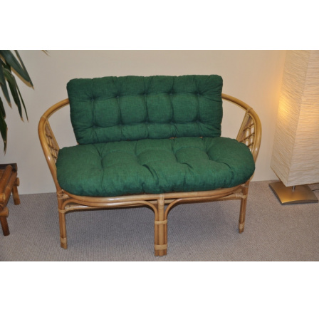 Polster na lavicu Bahama tmavozelený melír typ PL