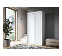 Posuvná skriňa BIANCCO II, Biely Mat 220