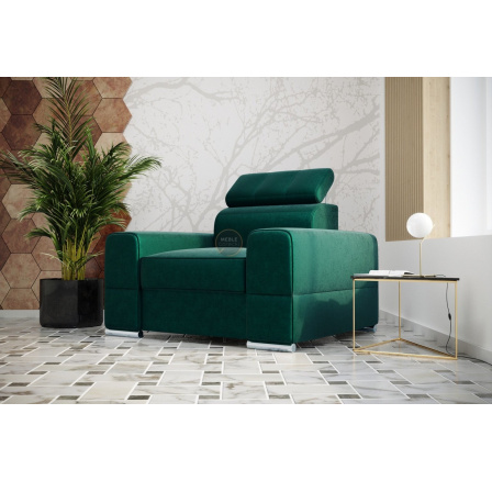 Kreslo ROYAL 114 cm - zelená Kreslo ROYAL 114 cm - zelená