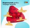 Sedací vak Kido by , zamat červená