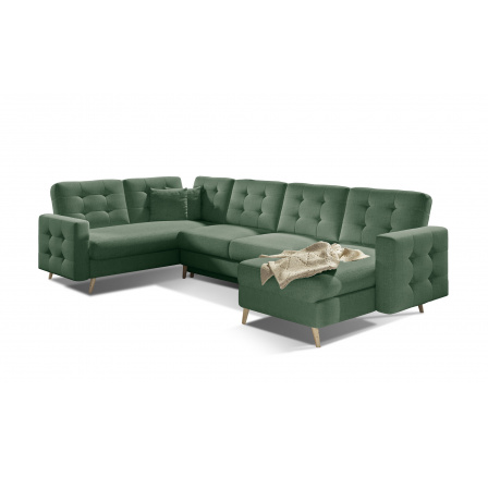 Rohová pohovka ASGARD U, masívna 39