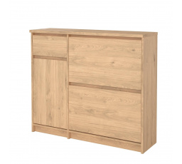 Skriňa na topánky SIMPLICITY 206, Jackson hickory