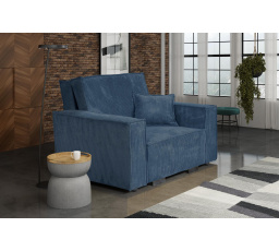 Rozkladacia pohovka Vivian Star I modrá