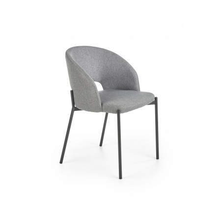 Jedálenská stolička K373, sivá