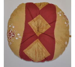 Sedák priemer 35 cm - vínový motív