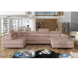 Sedacia súprava v tvare U RODRIGO, Omega 91 Ľavá