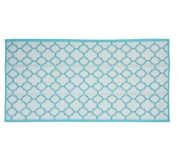 Kempingová podložka 90x180 cm modrá