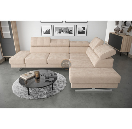 Rohová sedacia súprava EMPORIO 225X300 - pravá, béžová Rohová sedacia súprava EMPORIO 225X300 - pravá, béžová