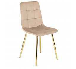 Stolička YORK Krémová Zamatová
