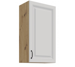 Horní skříňka STELLO - 50 G-90 1F, Dub Artisan/Bílý mat