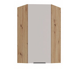 Horní rohová skříňka SOLEA - 60x60 GN-108 1F (45°), Dub Artisan/Kašmír
