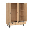 Šatní skriňa RAIN, jackson hickory
