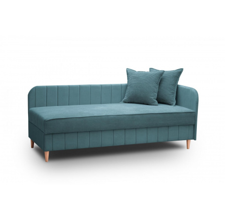 Váľanda s čelami Biana UNI tyrkysová