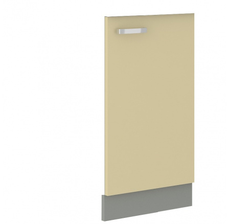 Kuchynské dvierka Karpo ZM 713x446 krémový lesk/sivá