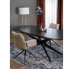 Rozkladací stôl SANDRO, čierny
