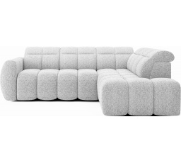 Rohová sedacia súprava s elektrickým rozkladaním FALCONN - Pravá, Coralline 01