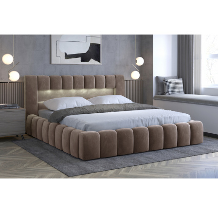 Posteľ Lamica 180x200, Monolit 09