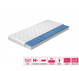 Matrac Penová Lauren 90x200 Hypoalergénny poťah Microfibre