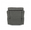 Polohovací křeslo, šedá, látka vintage, TV-4092 GREY3