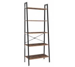 Regál R1-FX 5P rustikálna hnedá R15P-FX