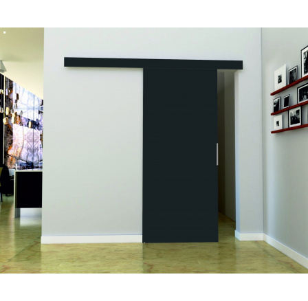 Posuvné dvere STANDART A70, čierne