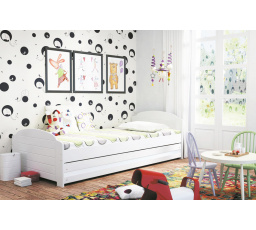 Posteľ Lizzie 90x200 biela