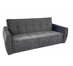 Pohovka Polly tmavo sivá