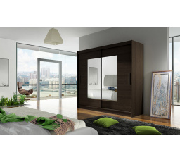 Šatní skriňa BERGER VII, Choco