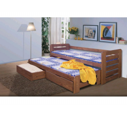 Detská posteľ z masívu TOMAS