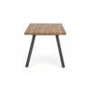 Jedálenský stôl BERLIN, Orech/Čierna