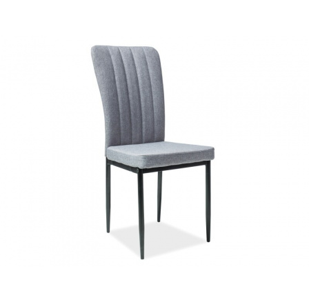 Jedálenská stolička H733, sivá Gandar 06/čierna