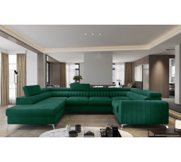 Rohová sedacia súprava v tvare U LOUIS, Nube 35 Ľavá