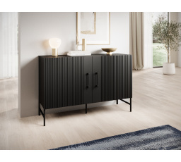 Komoda 120 Raftt, Čierna