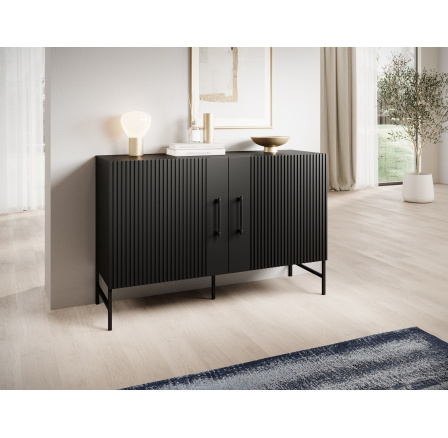 Komoda 120 Raftt, Čierna