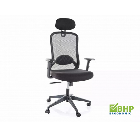 Kancelárske kreslo Q-050, Čierna