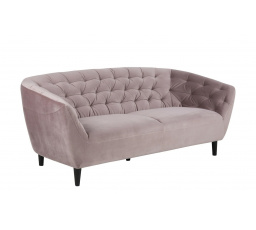 Trojmiestna pohovka Ria Velvet dusty rose