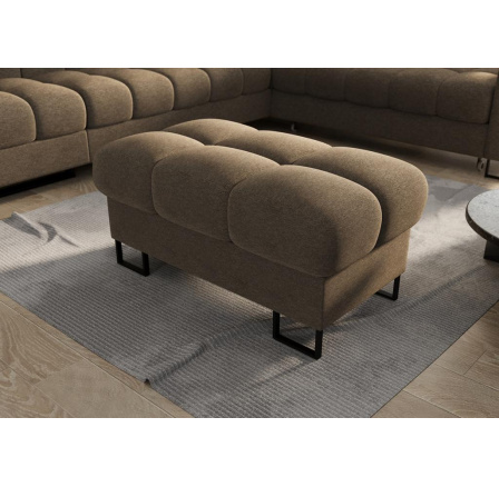 Taburet ASPEN 100x55 cm - hnedá Taburet ASPEN 100x55 cm - hnedá
