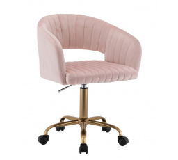 Kancelárske kreslo FB7JG Ružová Zlatá