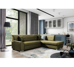 Rohová sedacia súprava BERGEN, Monolit 38, pravá