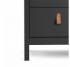 Nočný stolík REAL, Čierny