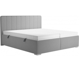 Posteľ Aviana 180x200, Svetlosivá